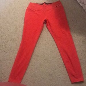 Red Nike Leggings